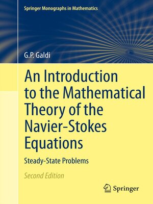 cover image of An Introduction to the Mathematical Theory of the Navier-Stokes Equations